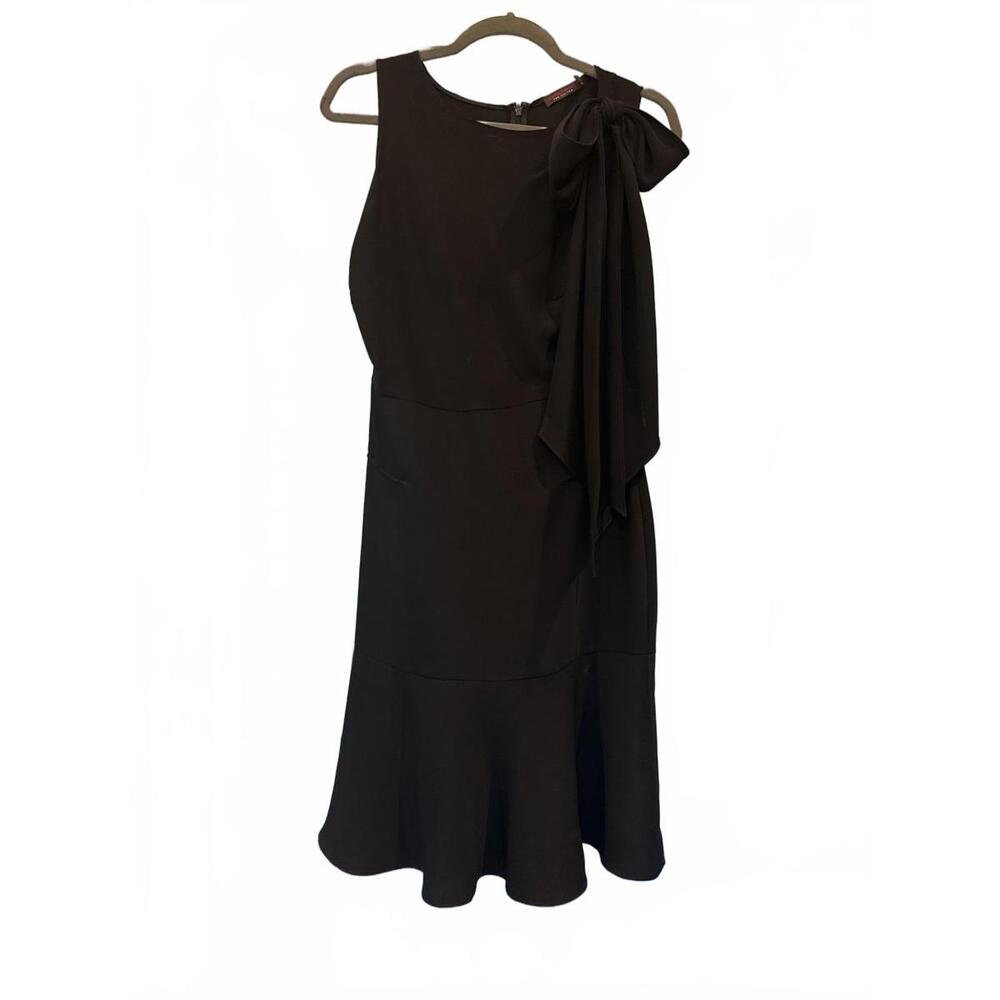 Sophie Theallet x The Limited ✨ Black Fit & Flare Dress with Bow 🎀 Size 4